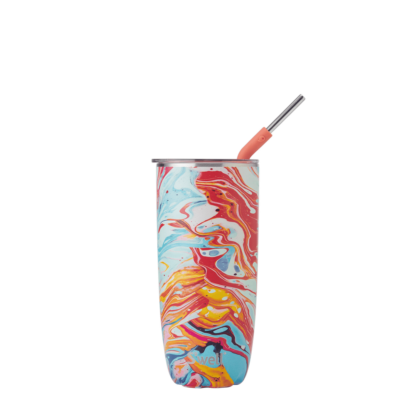 tumbler-with-straw-24oz-e5 Swell-24oz-Marble-Swirl-Tumbler-with-Straw-Front.png