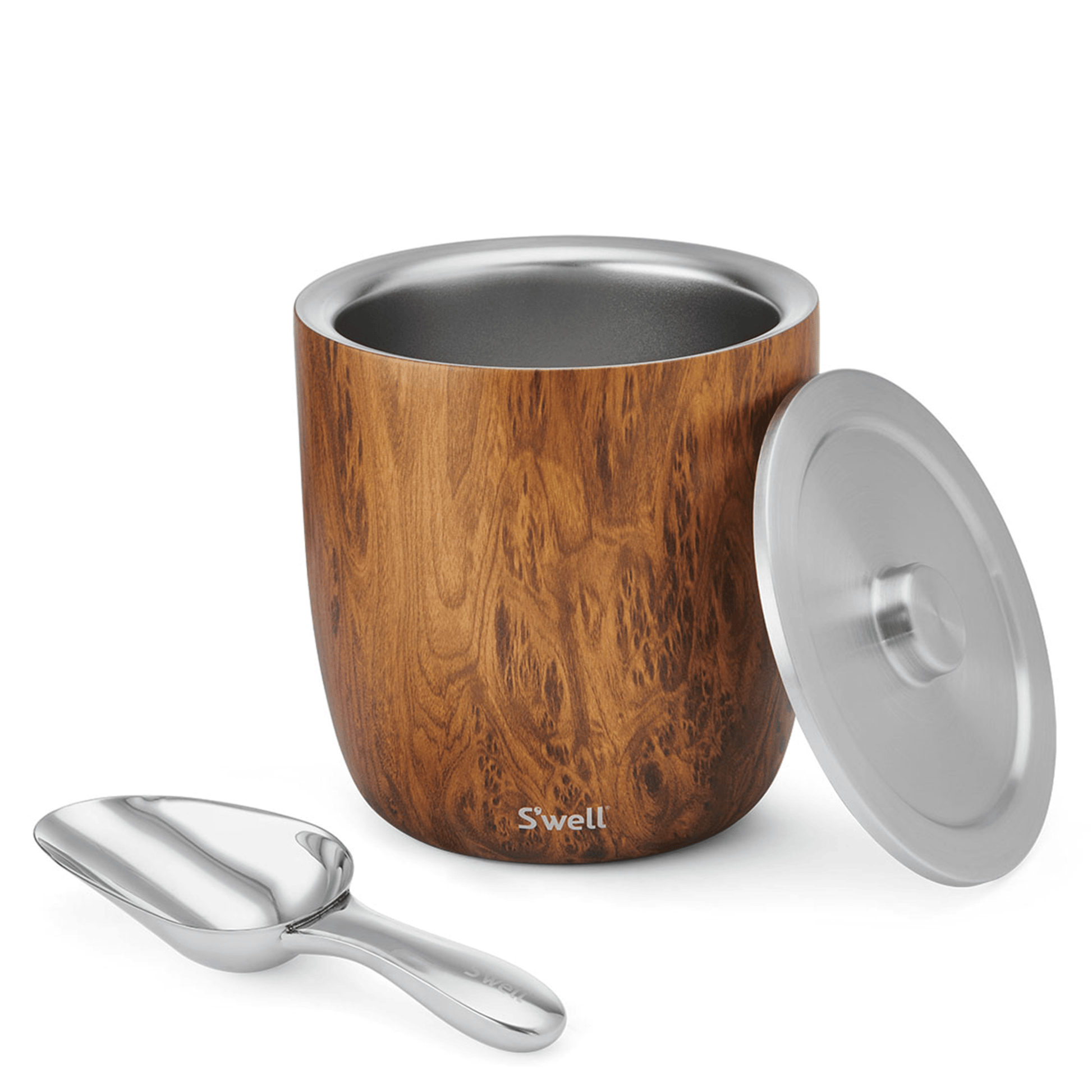 ice-bucket-xl-t2 Swell-Ice-Bucket-XL-100oz-Wood-Print-Teakwood-Angled-Lid-Off.png