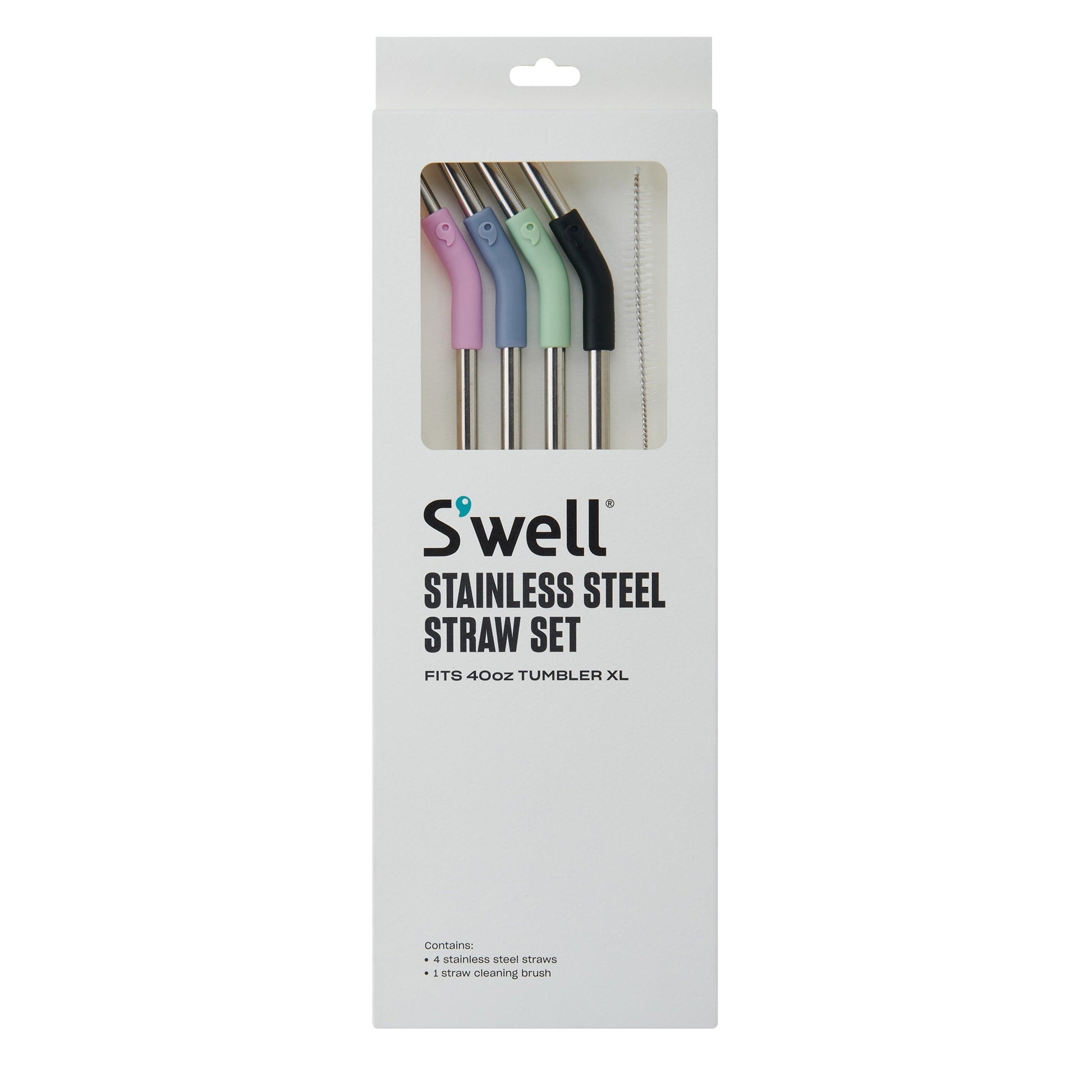 40oz-tumbler-xl-stainless-steel-straw-set-g6 Swell-Stainless-Steel-Elbow-Straws-40oz-Multicolor-Packaging.jpg