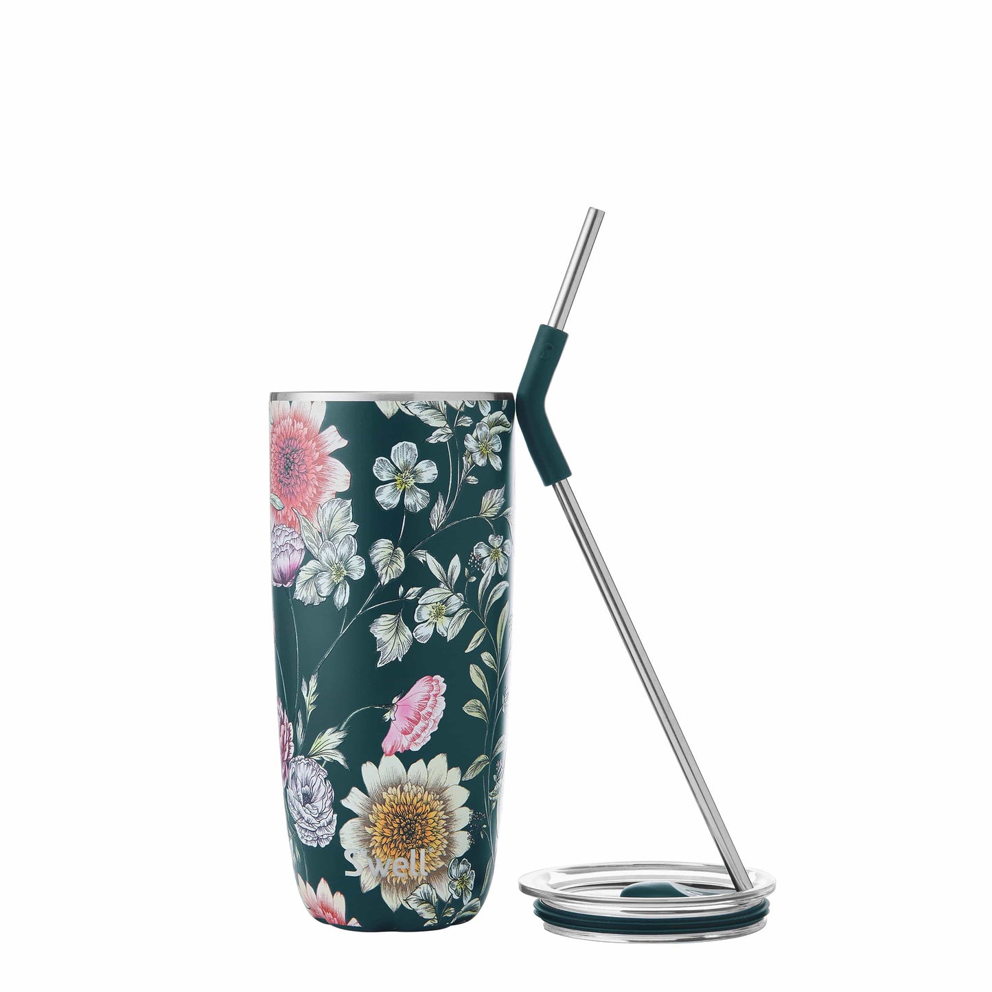 tumbler-with-straw-24oz-e5 Swell-Tumbler-with-Straw-24oz-Floral-Midnight-Botanical-Font-Lid-Off.jpg